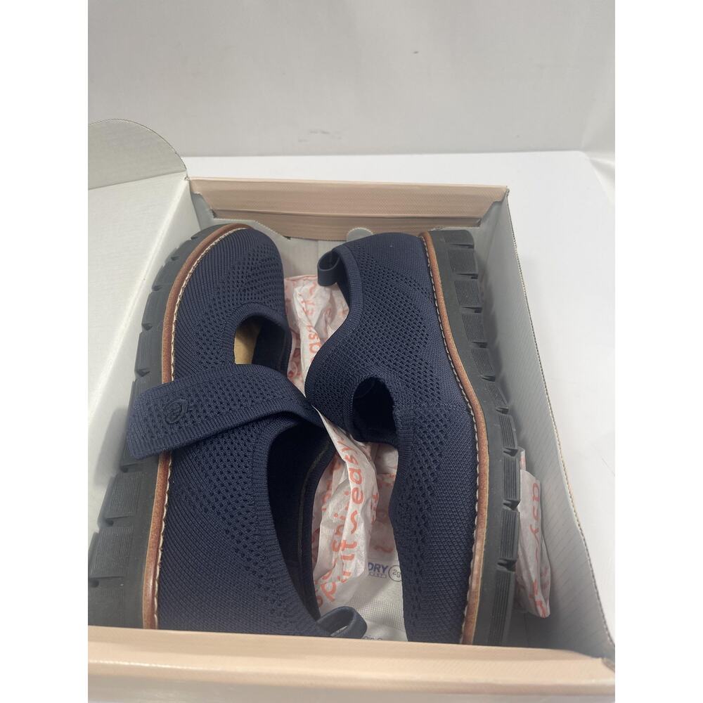 Easy Spirit Shoes Womens Size 8M Dark Blue SE VENNA2 Mary Jane Flats New Box - Picture 11 of 13